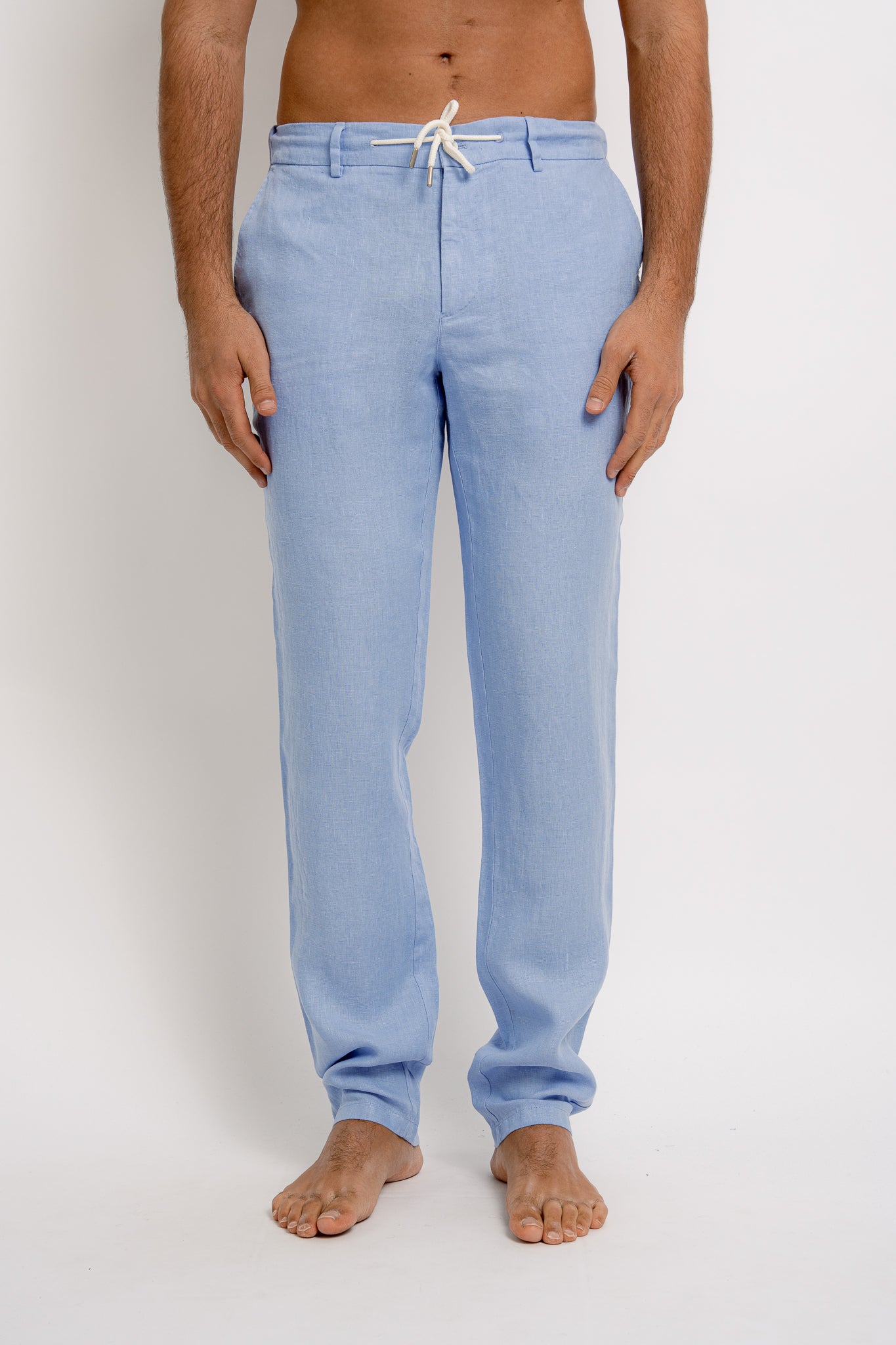 NICOLAS Linen Trousers - Pants - Jacques Zolty Saint Barths