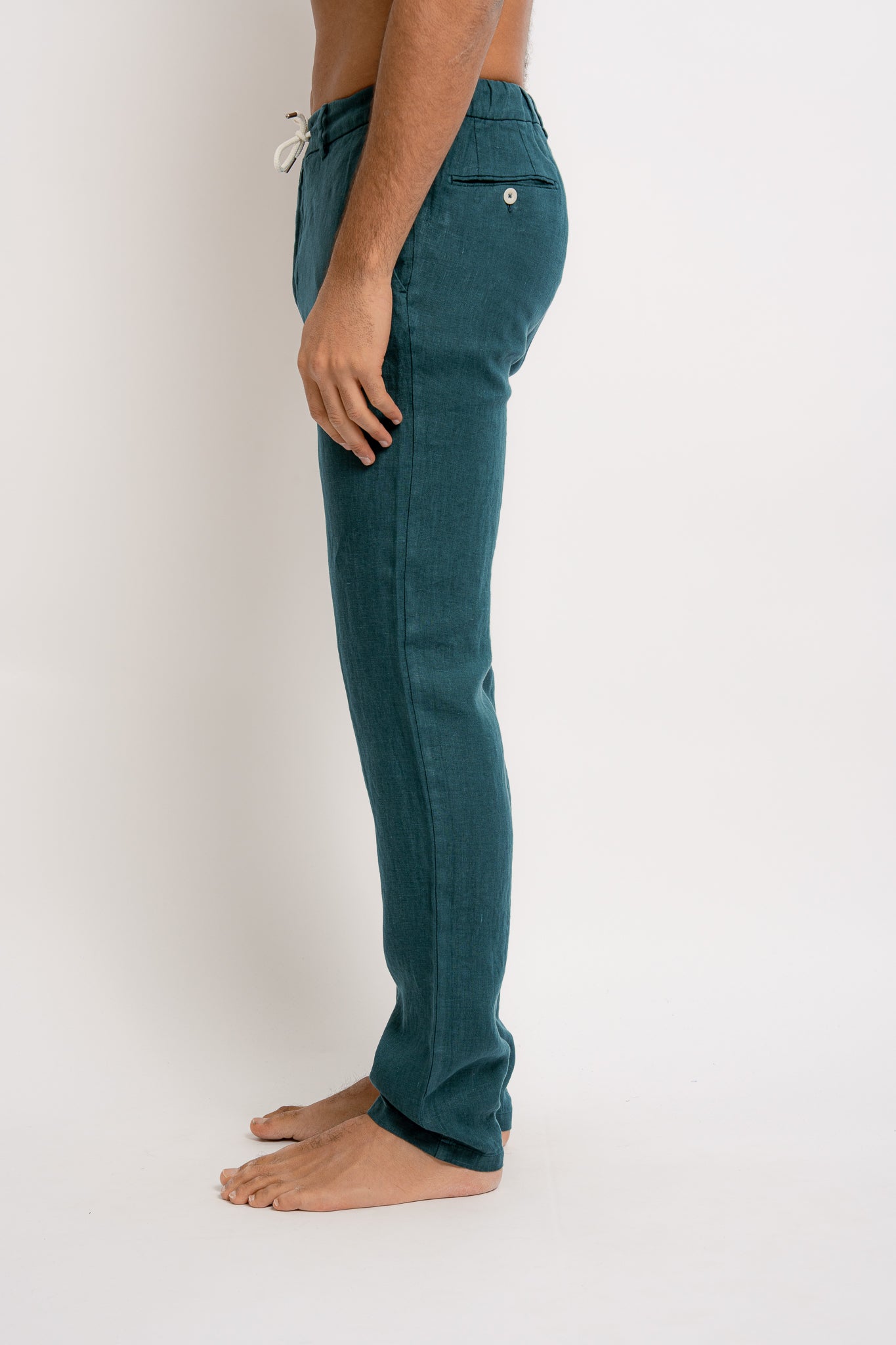 NICOLAS Linen Trousers - Pants - Jacques Zolty Saint Barths