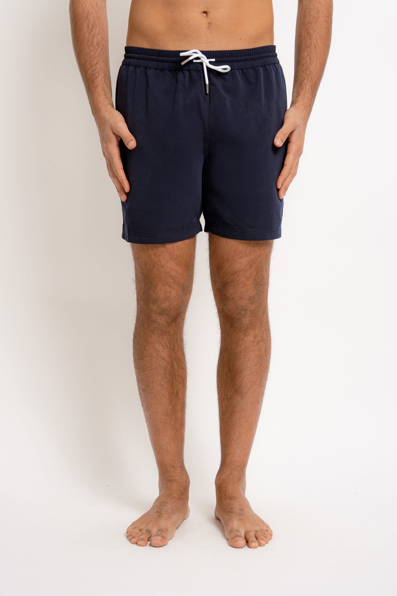 ANDREW Men's Swimwear Solid Colors - Swim Shorts - Jacques Zolty Saint Barths