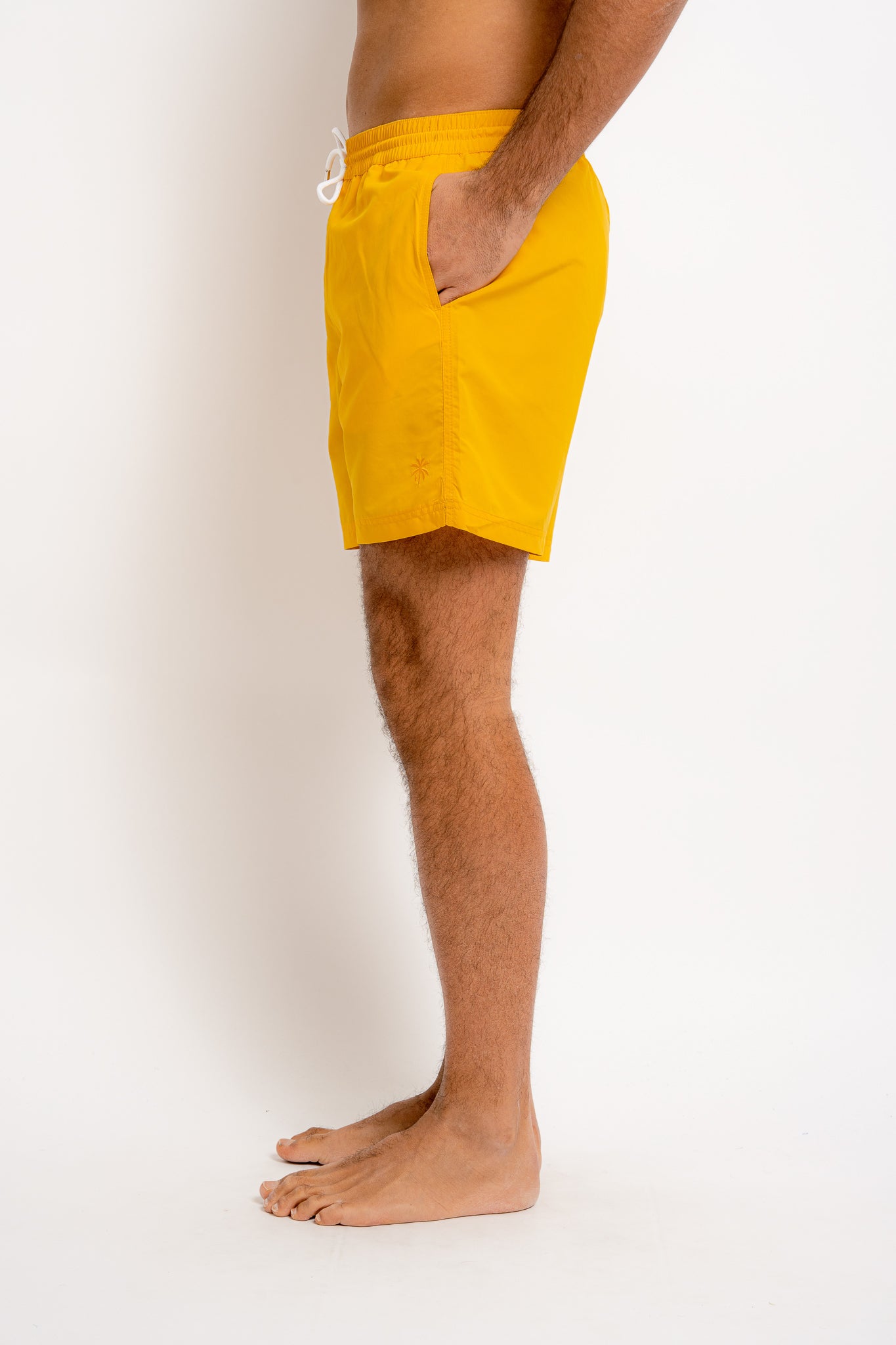 ANDREW Men's Swimwear Solid Colors - Swim Shorts - Jacques Zolty Saint Barths
