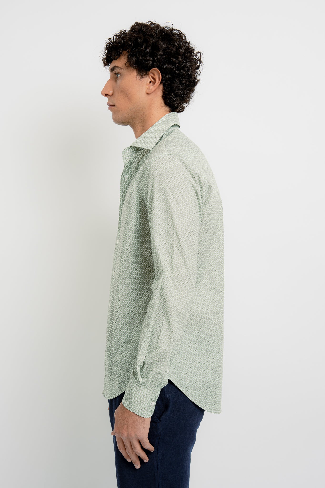 JACQUES Cotton Shirt JZ Print - Shirts - Jacques Zolty Saint Barths