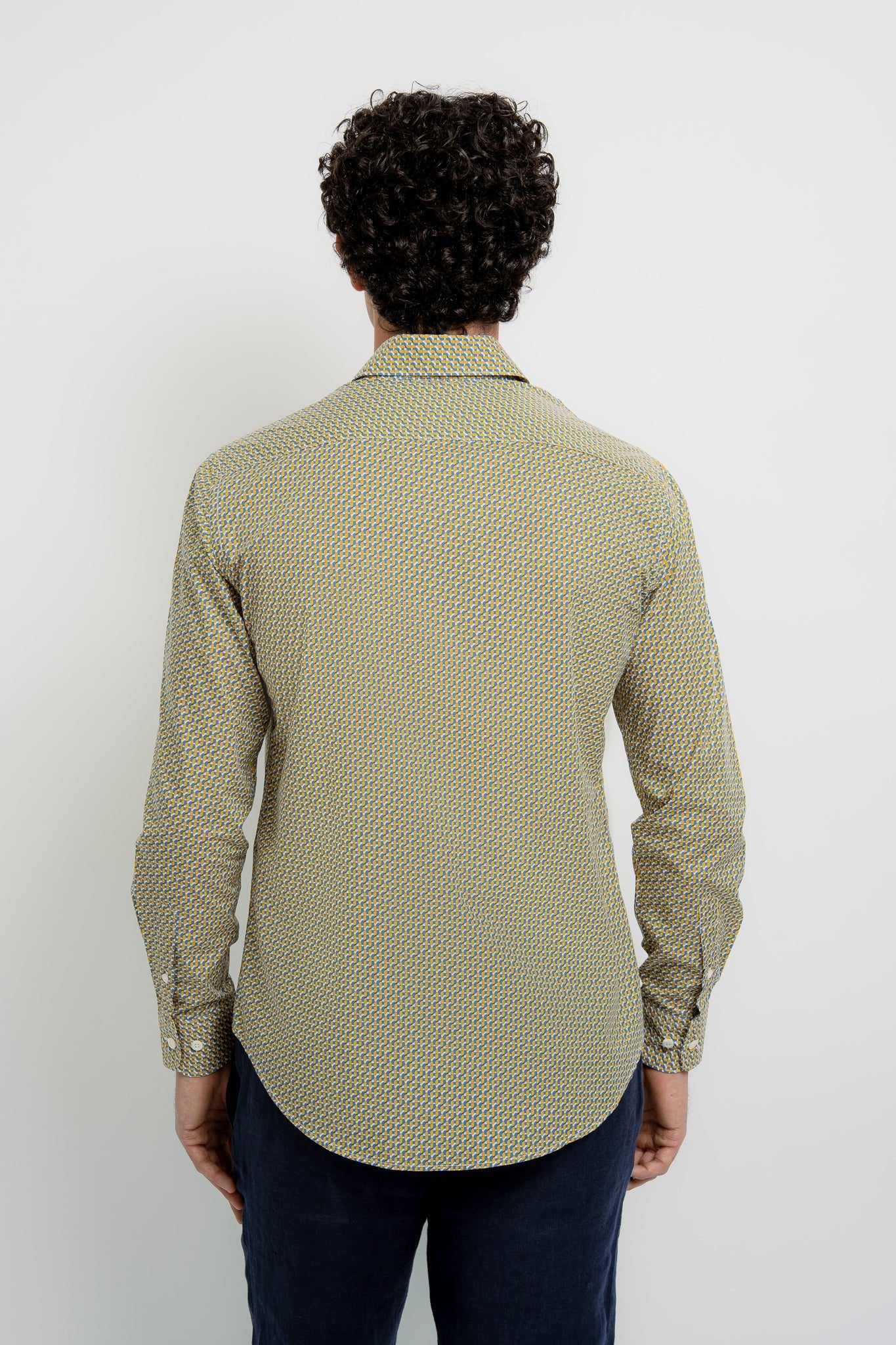 JACQUES Cotton Shirt JZ Print - Shirts - Jacques Zolty Saint Barths