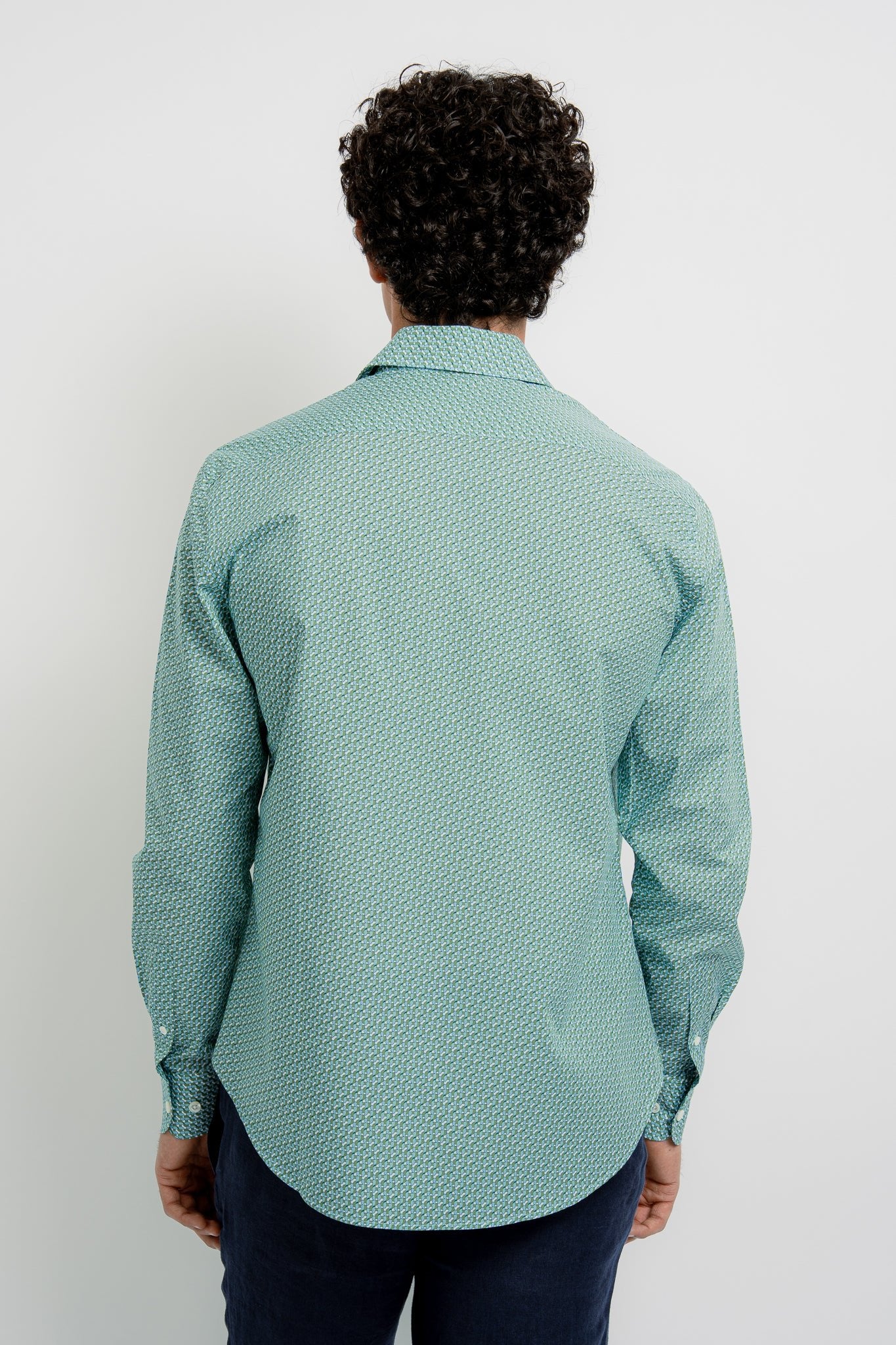 JACQUES Cotton Shirt JZ Print - Shirts - Jacques Zolty Saint Barths