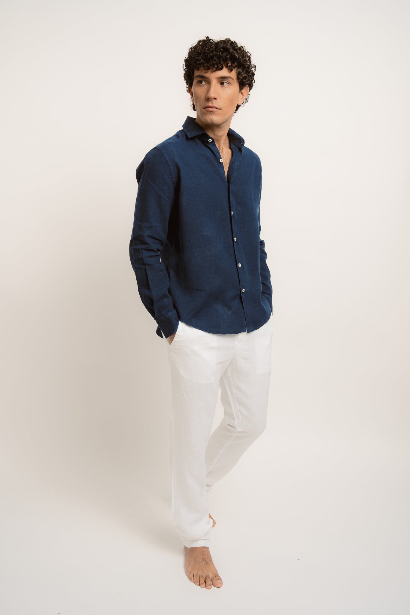 JACQUES Linen Shirt - Shirts - Jacques Zolty Saint Barths