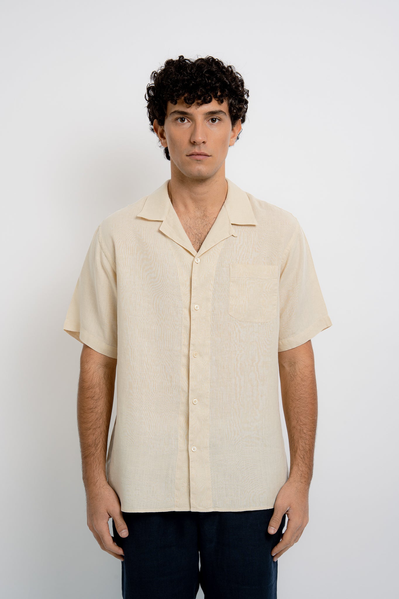 ARNAUD Linen Shirt - Shirts - Jacques Zolty Saint Barths