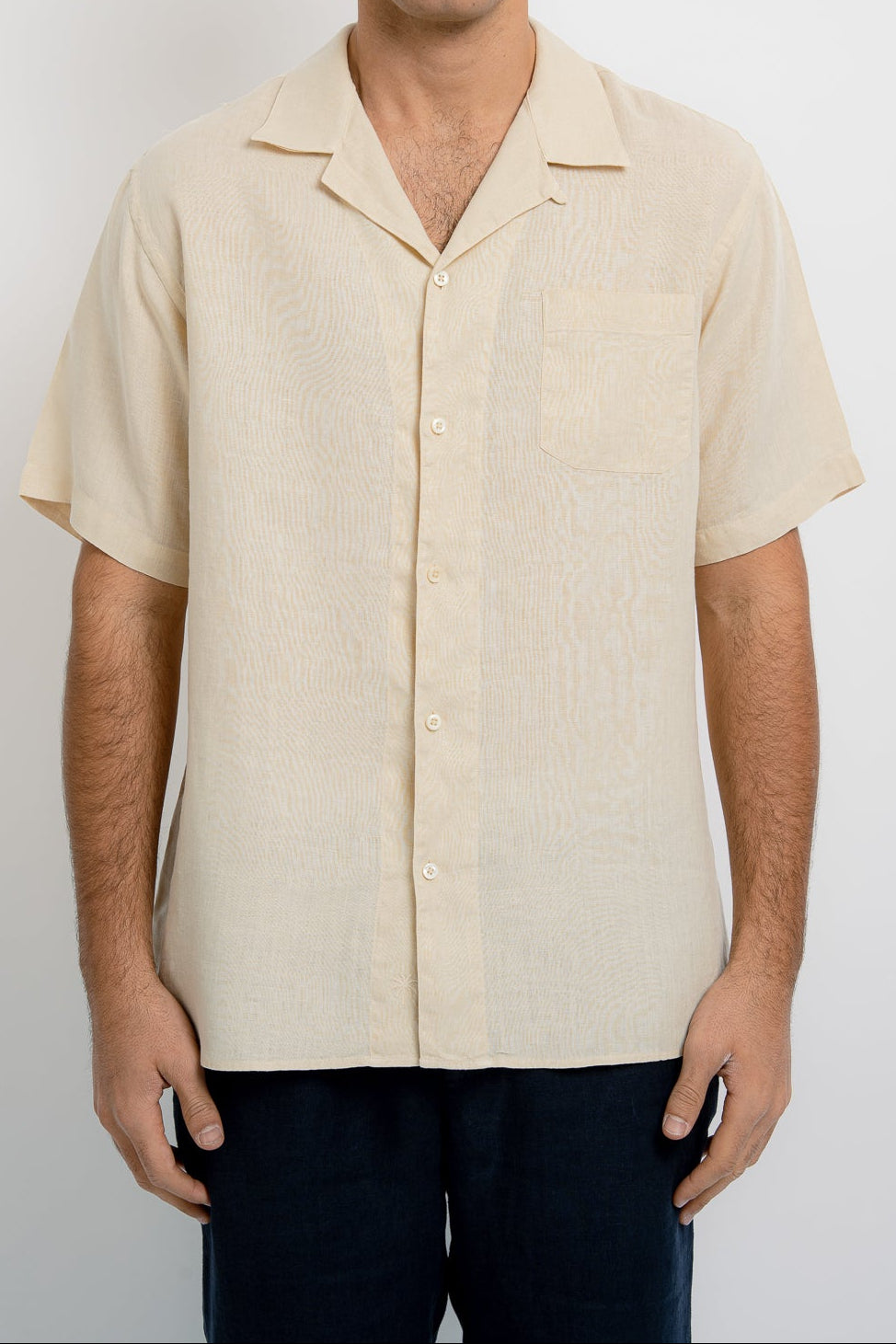 ARNAUD Linen Shirt - Shirts - Jacques Zolty Saint Barths