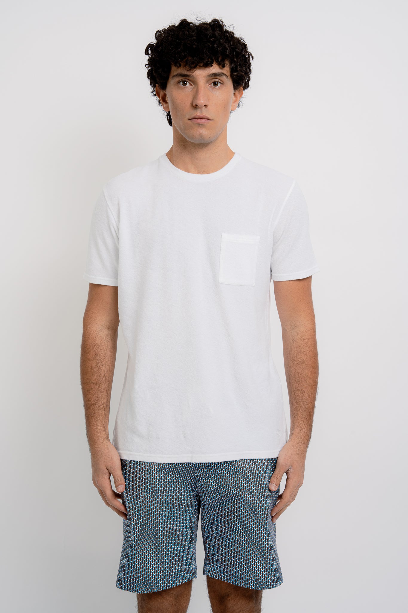 EDOUARD Mens Terry Cotton T-shirt Several Colors