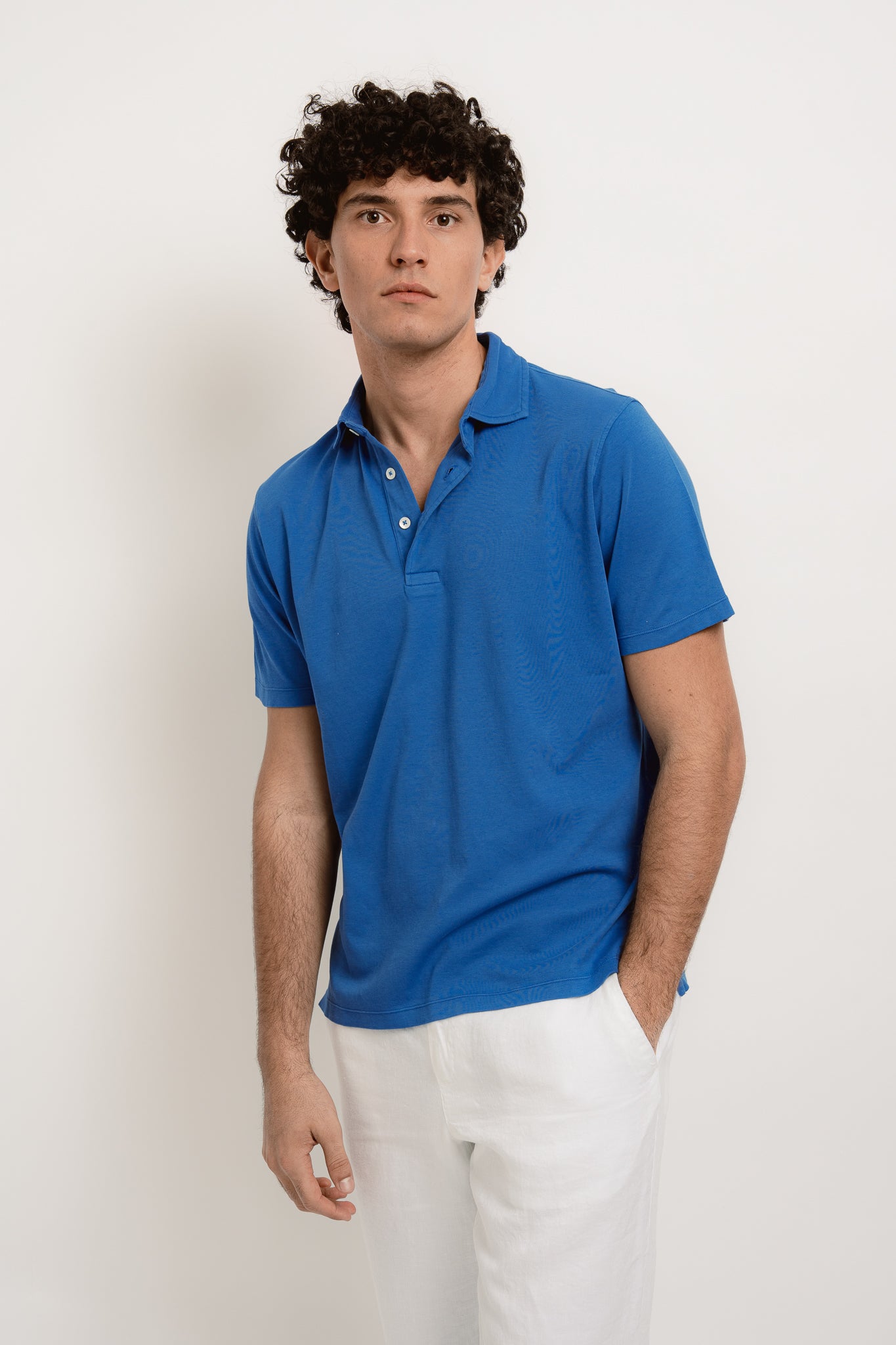 PACO Cotton Polo - T-Shirts & Polos - Jacques Zolty Saint Barths