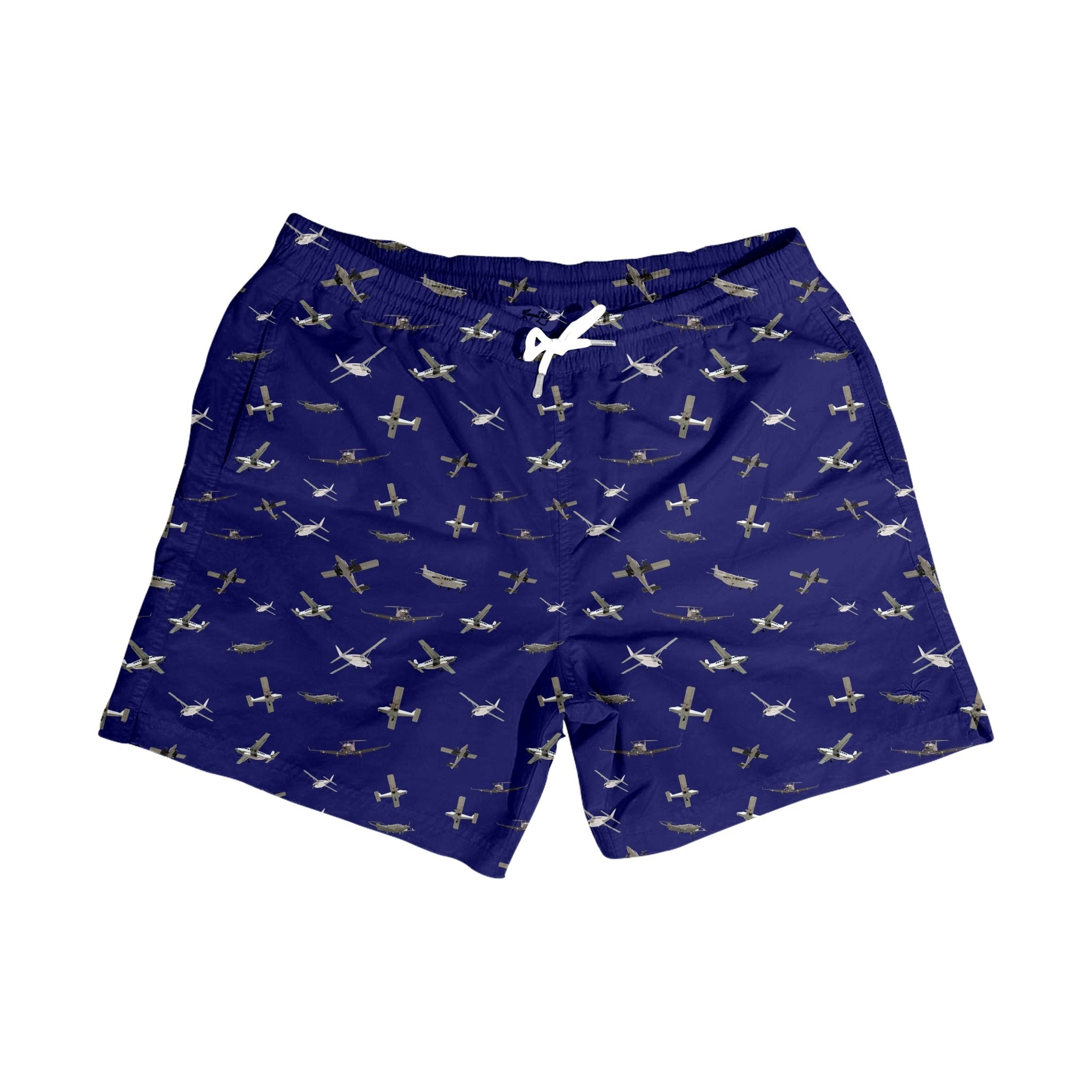 KAI Swimwear St Barth Planes - Swim Shorts - Jacques Zolty Saint Barths