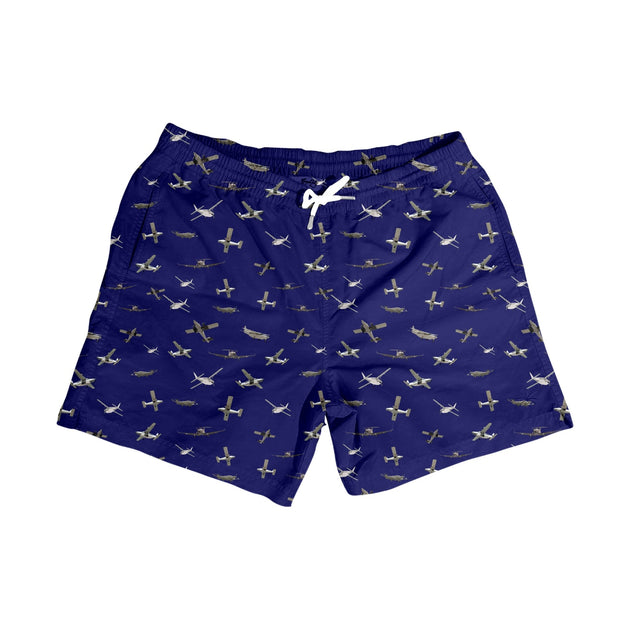 KAI Swimwear St Barth Planes - Swim Shorts - Jacques Zolty Saint Barths