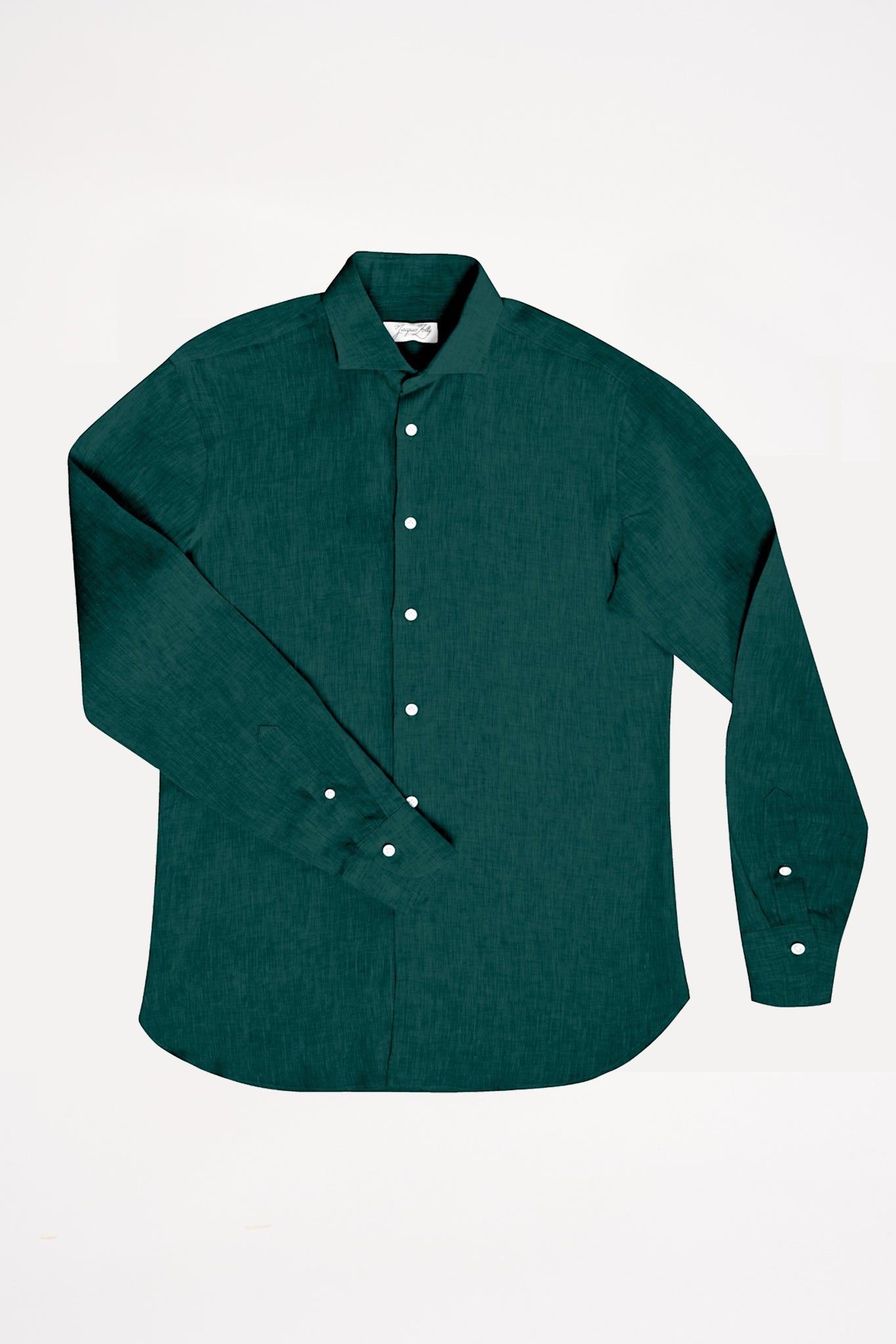 JACQUES Mens Linen Shirt Solid Colors