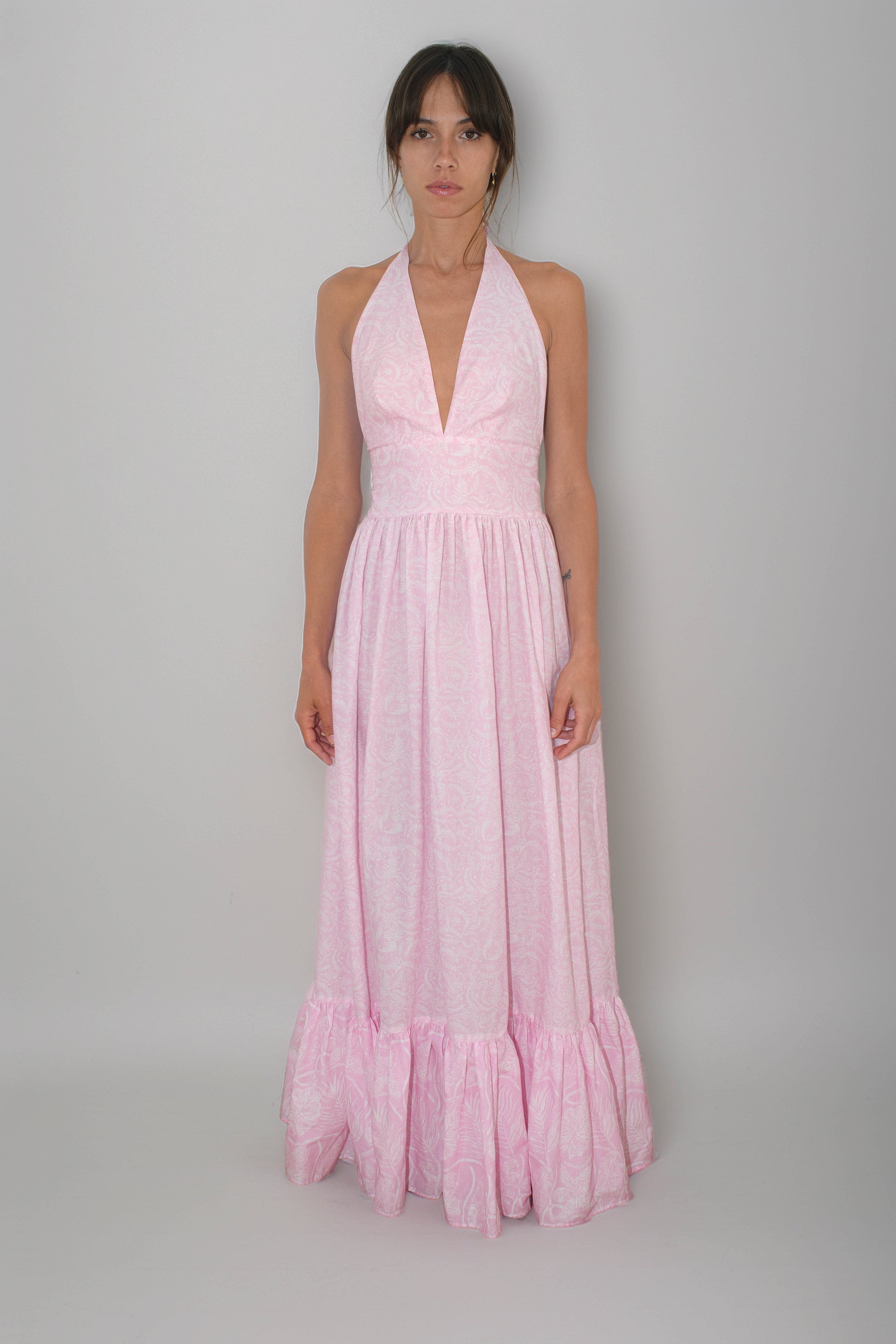 Nikki Long Dress VM Print