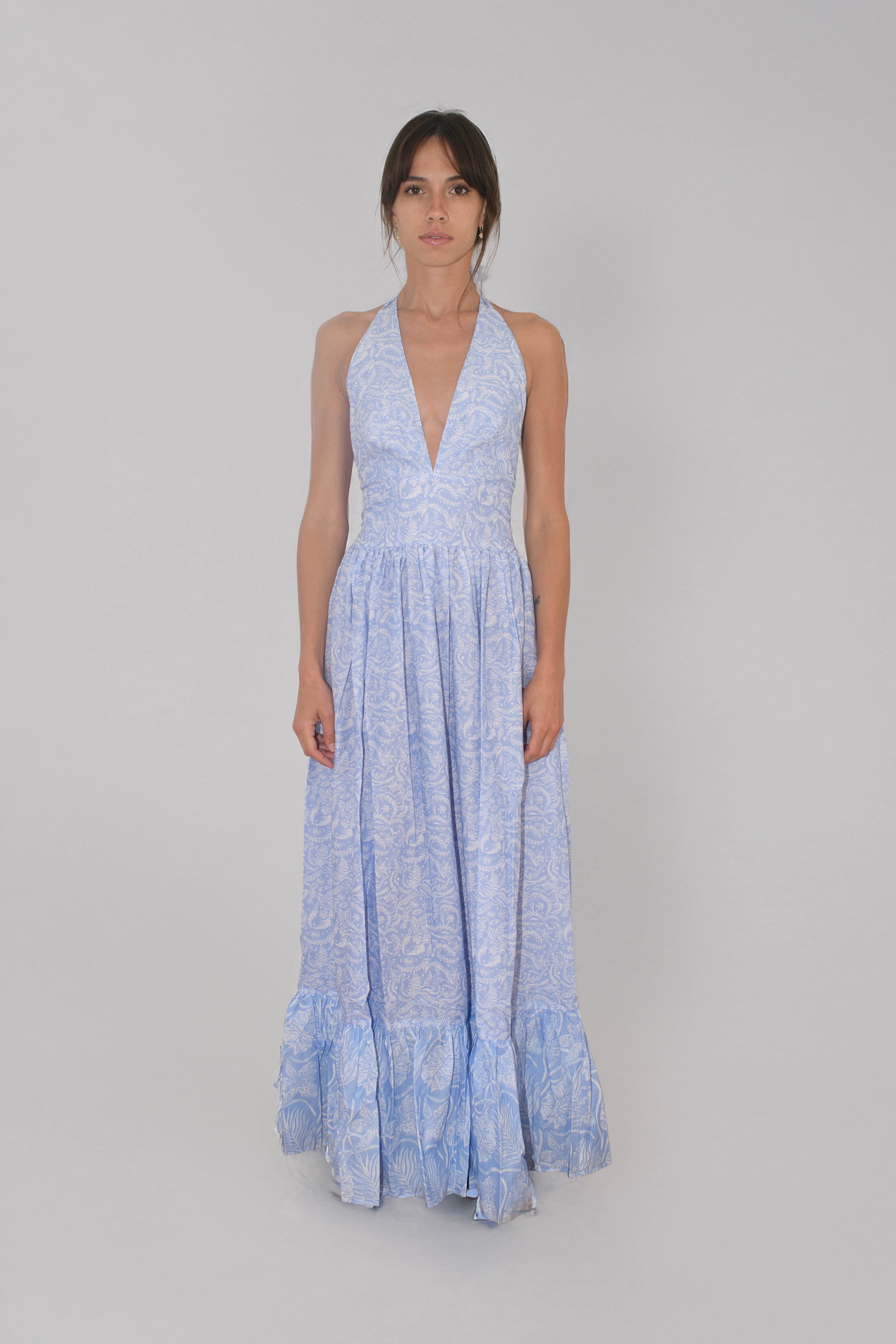 Nikki Long Dress VM Print