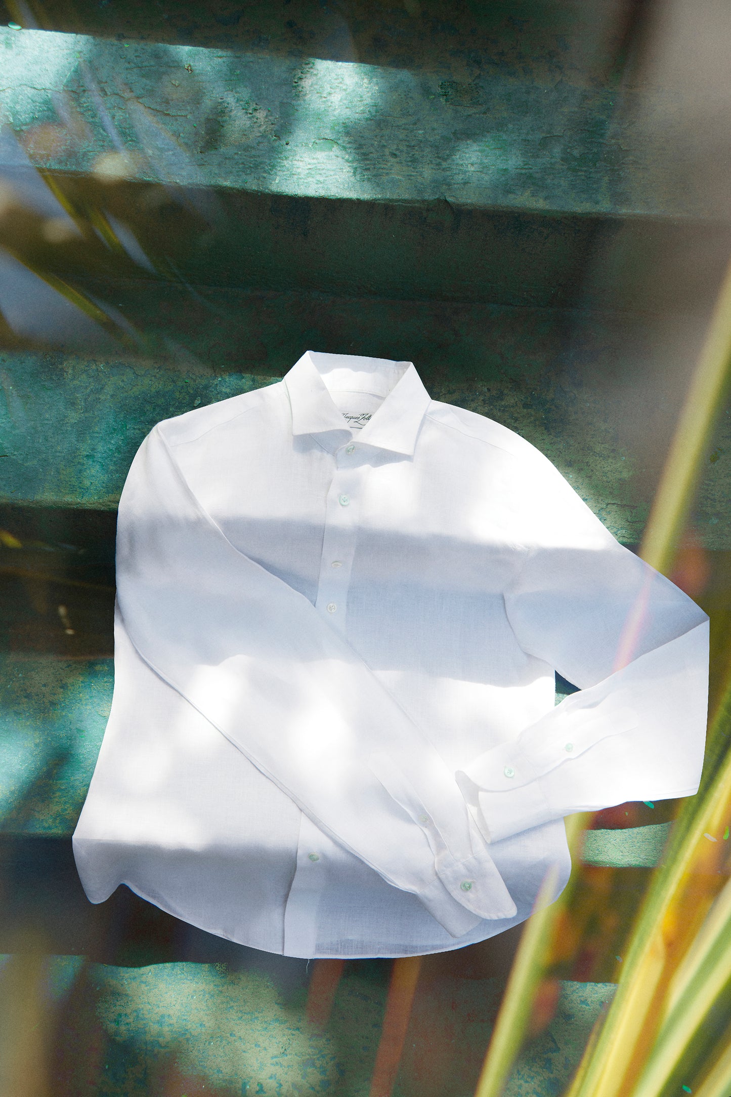 White Popeline Shirt Jacques